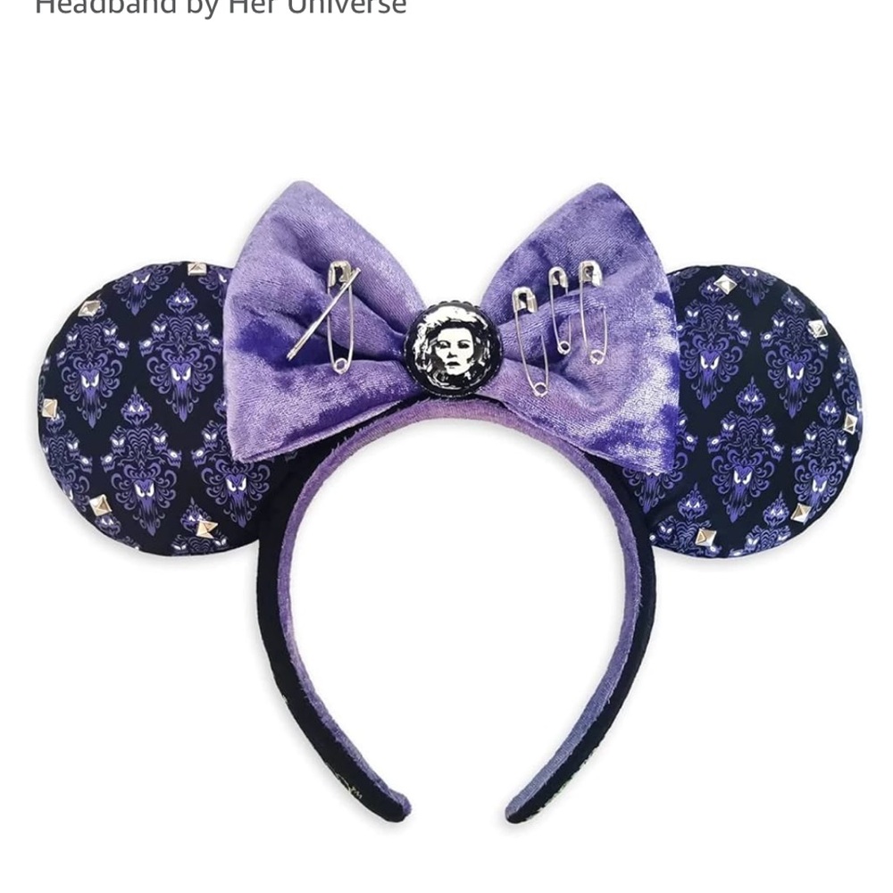 Disney her Universe Purple and Black Headband ears